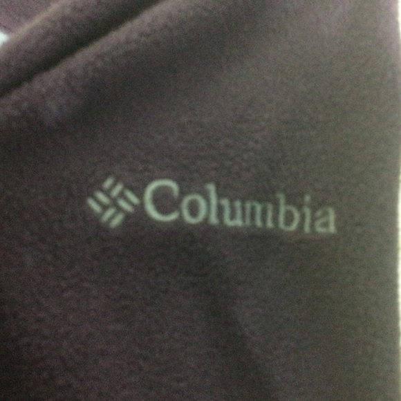 Columbia purple fleece half zip size large - Picture 5 of 6